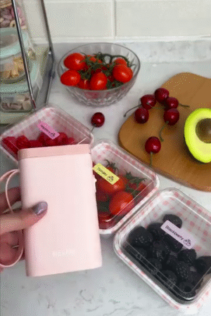 Mini Portable Label Maker – Inkless, Bluetooth & Rechargeable