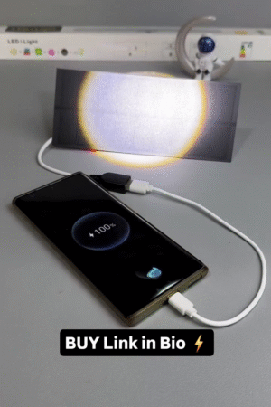 ☀️ Solar-Powered Phone Charger – Stay Charged Anywhere, Anytime!