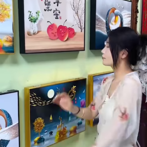 ❄️ Hide Your AC Unit in Style with This Foldable Wall Frame! 🖼️✨