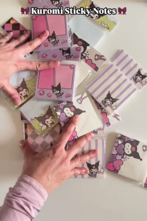 🎀 Kuromi Sticky Notes – Cute with a Side of Sass! 🎀