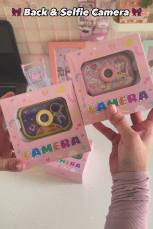 🎀 Back & Selfie Camera – Capture the Cuteness 🎀