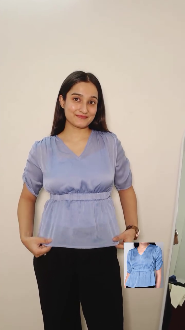 🌸 Mauve Mist Balloon Sleeve Women’s Top – Chic & Effortless Style 🌸 - Image 3