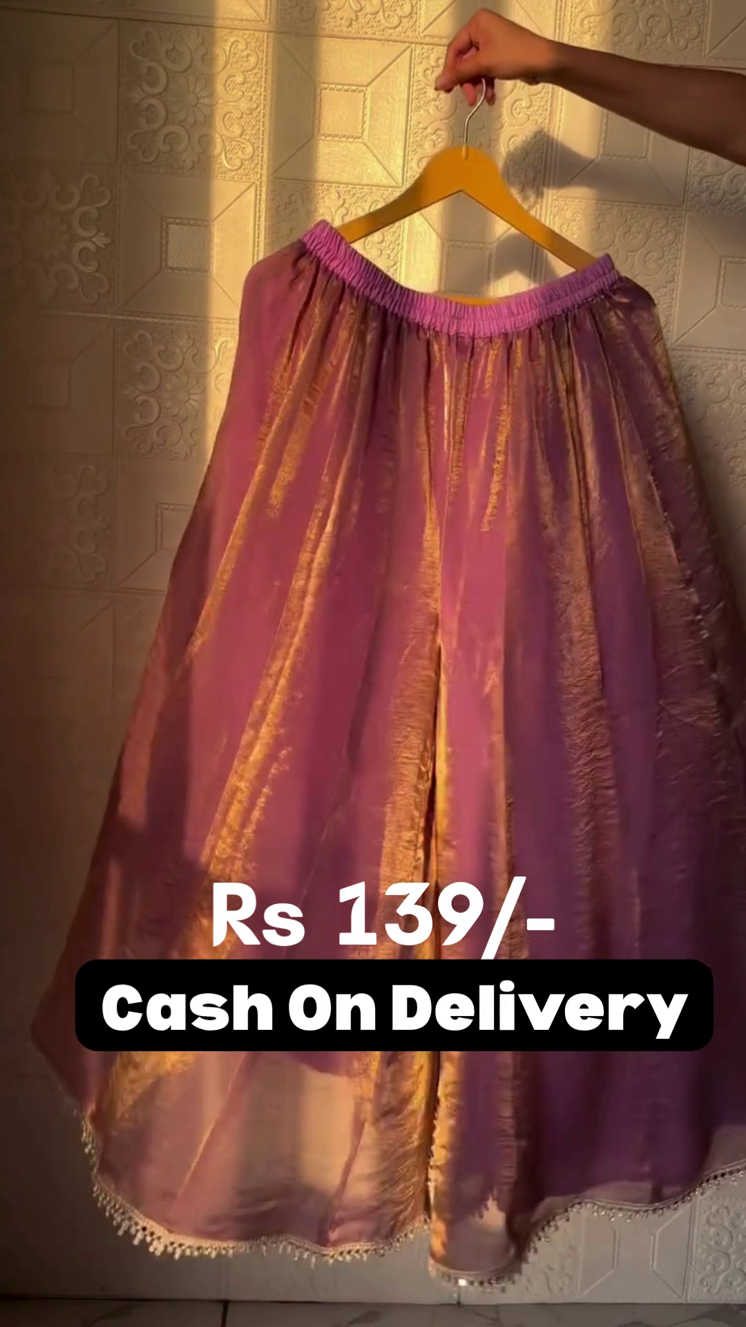 💜 Royal Orchid Mirror Work Silk Suit Set – Majestic Festive Elegance 👑 - Image 3