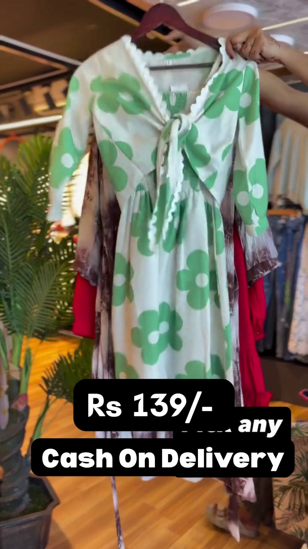 🌿 Mint Blossom Floral Wrap Dress – Breezy, Bold & Beautiful! 💚