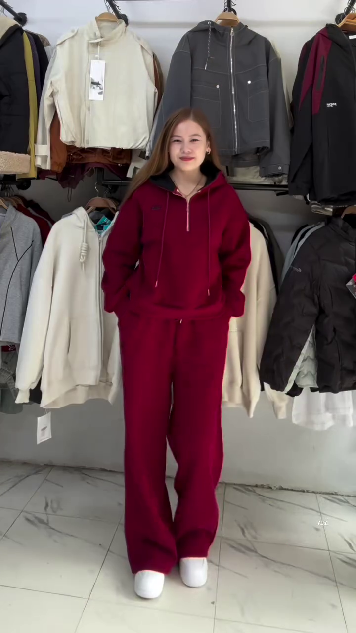 🤍 Beige Cozy Luxe Winter Tracksuit Set – Effortless Comfort & Style for All Seasons ❄️ - Image 4