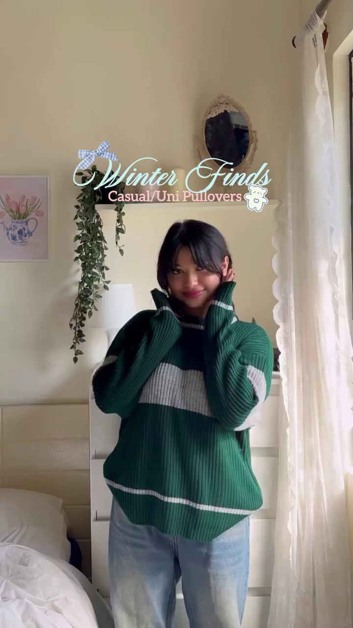 💐 "Winter Garden Pastel Bloom Velvet Touch Knit Pullover with Oversized Pink Floral Accents for Dreamy Romantic Sweethearts of Cozy Fashion" 💐 - Image 5