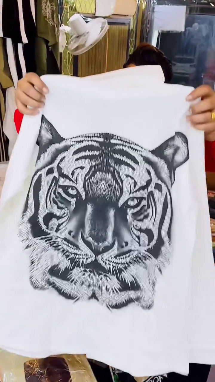 🖤 Black Embossed Velour Track Set with Signature Stripe Trim – Modern Athleisure Co-ord (Jacket & Pant) - Image 5