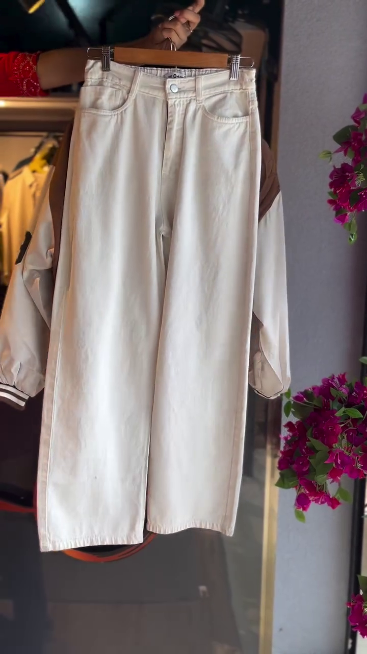 🤎 Retro "Royalty" Brown Varsity Bomber Jacket with Ivory Sleeves and White Denim Shorts – Effortlessly Cool Streetwear Co-ord Set - Image 2