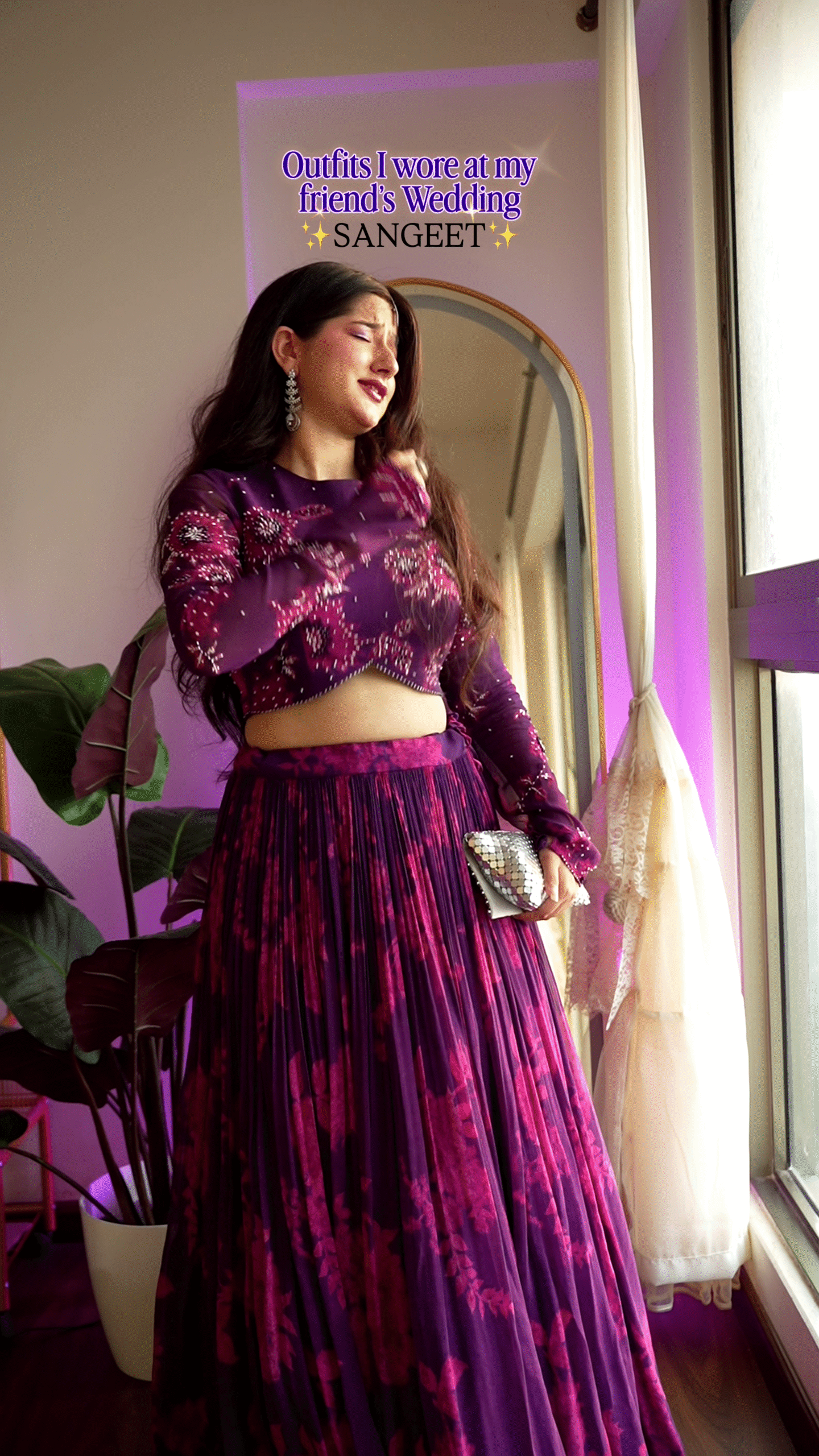 Sunshine Glow Haldi-Perfect Satin Kaftan Dress with Handcrafted Lace Borders & Matching Potli Bag ☀️💛✨ - Image 2