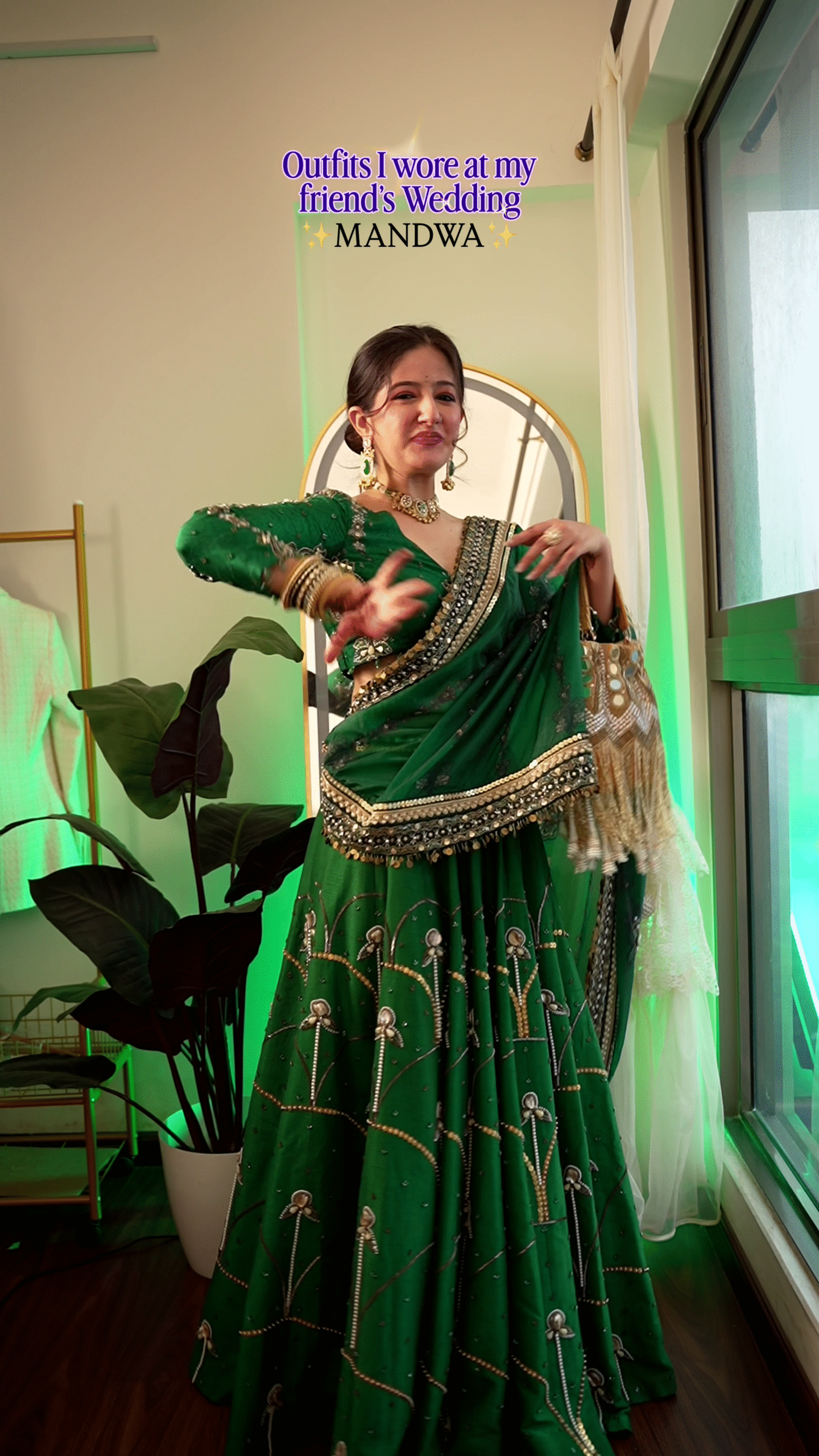 Sunshine Glow Haldi-Perfect Satin Kaftan Dress with Handcrafted Lace Borders & Matching Potli Bag ☀️💛✨ - Image 4
