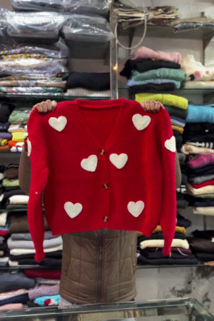 Heartfelt Harmony Knit Cardigan ❤️🧶 | Cozy Crush Edition