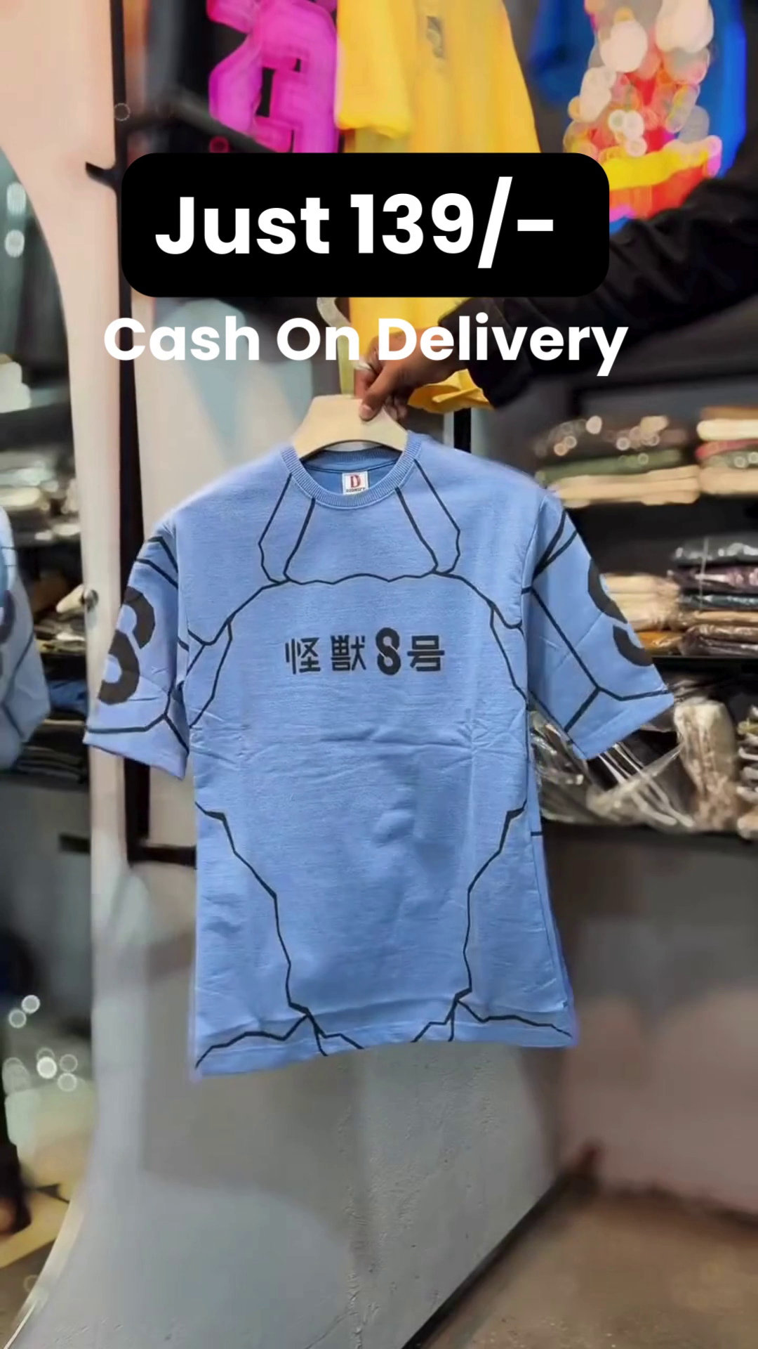 Haunted Graphic White T-Shirt ๐ with Bold Black Typography ๐ค + Spooky Orange & Black Hands ๐๏ธ๐งก - Image 6