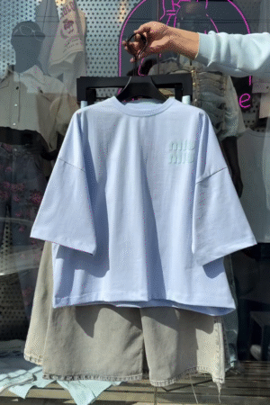 Crisp Ice White Oversized Drop-Shoulder Half Sleeve Minimal Embossed Chest Detail Premium Cotton Boxy T-Shirt 👕🤍✨