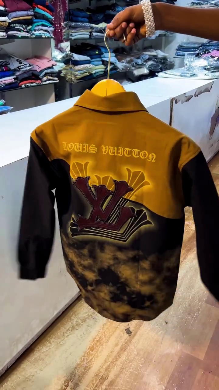 Classic Black Shirt with Mustard Contrast Collar & Utility Pocket Detail β Smart Casual Full Sleeve Button Down Top π€πβ¨ - Image 2