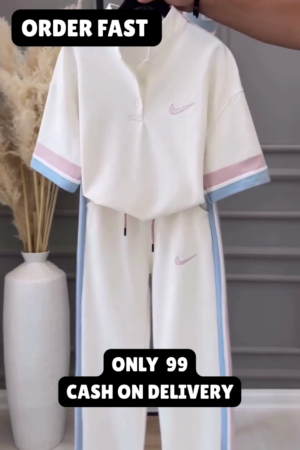 Premium Pastel Co-Ord Lounge Wear Set for Women πΈ | Soft Cotton Blend Casual Outfit π | Elegant Half Sleeve Top & Straight Fit Pants π« | Trendy Daily Wear | Travel, Home & Street Style Collection π