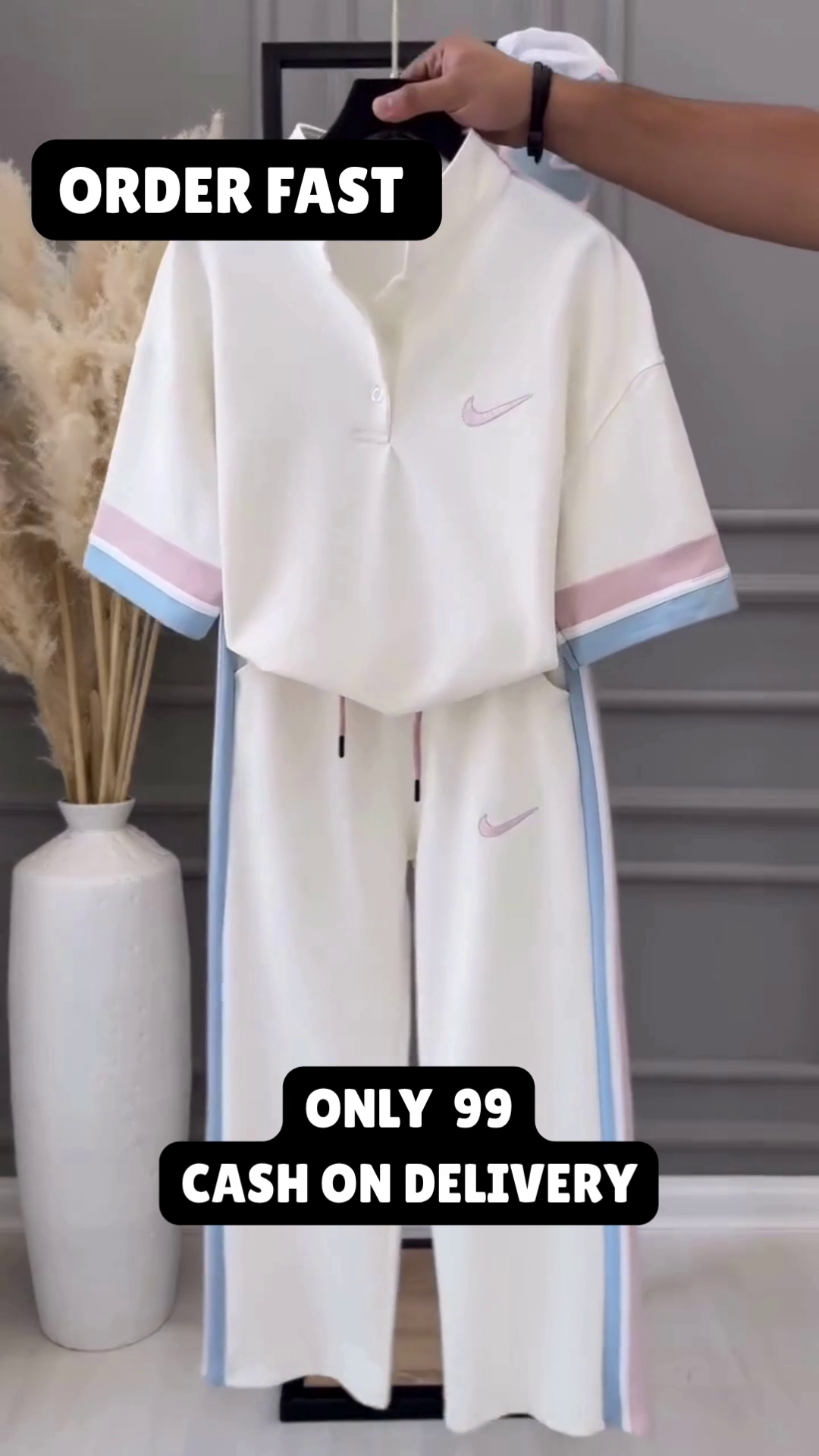Premium Pastel Co-Ord Lounge Wear Set for Women πΈ | Soft Cotton Blend Casual Outfit π | Elegant Half Sleeve Top & Straight Fit Pants π« | Trendy Daily Wear | Travel, Home & Street Style Collection π