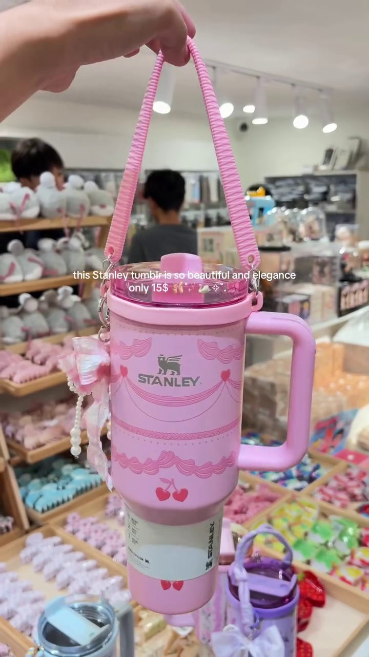 πΈπ§ Floral Pastel Insulated Travel Tumbler with Decorative Handcrafted Strap & Carry Handle | Premium Hydration Companion for Everyday Lifestyle Collection π§πΈ - Image 2