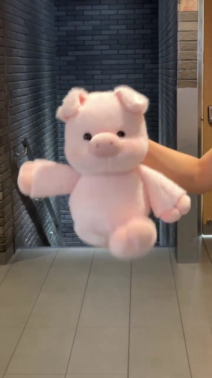 π· Premium Adorable Blush Pink Pig Plush Toy β Ultra Soft Huggable Stuffed Animal for Kids, Room DΓ©cor & Gift Collection π·π - Image 2