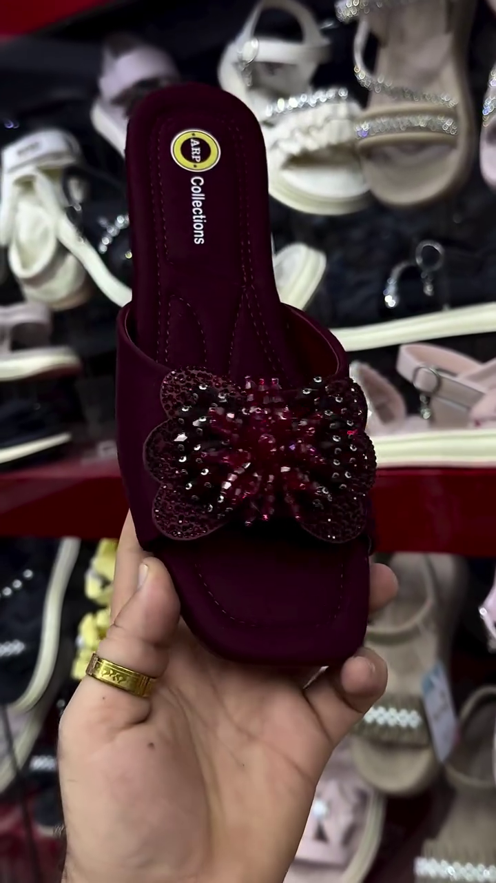 π‘β¨ Premium Women's Elegant Butterfly Embellished Comfort Slides β Stylish Casual & Party Wear Slip-On Sandals β¨π‘
