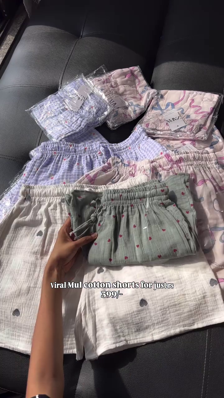 π©·βοΈ Women's Soft Cotton Lounge Shorts β Premium Printed Relaxed Fit Sleep & Casual Wear Bottoms βοΈπ©· - Image 3
