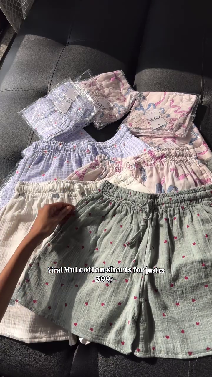 π©·βοΈ Women's Soft Cotton Lounge Shorts β Premium Printed Relaxed Fit Sleep & Casual Wear Bottoms βοΈπ©· - Image 4
