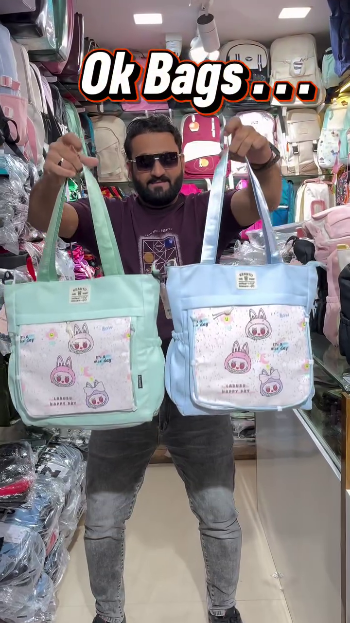 π°π Premium Cute Cartoon-Inspired Tote Bag for School, College & Daily Use ππ° - Image 3